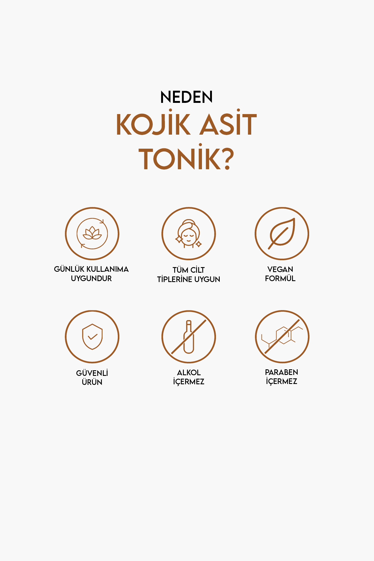 Kojik Asit Tonik 200 ML - Leke Karşıtı Aydınlatıcı Tonik, Cilt Tonu Eşitleyici ve Siyah Nokta Karşıtı Bakım