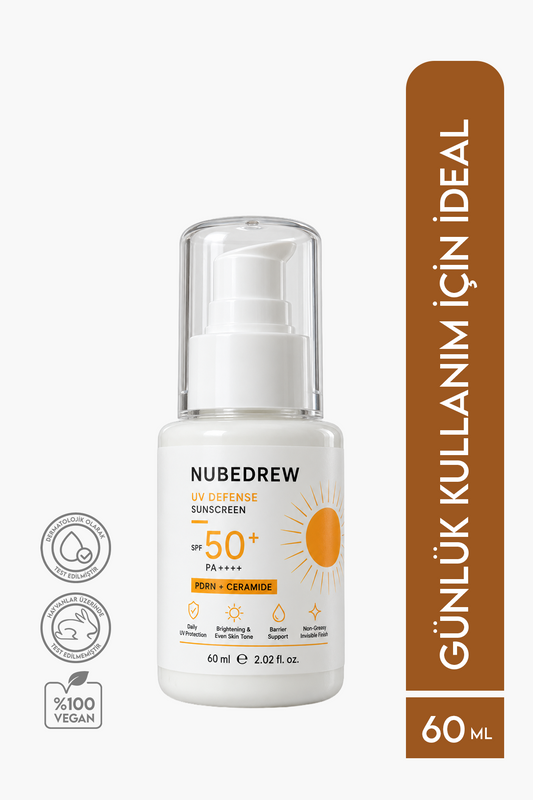 NUBEDREW PDRN Somon DNA & Ceramide SPF50+ PA++++ Güneş Kremi 60 ML  Beyaz İz Bırakmayan, Leke Karşıtı ve Cilt Bariyeri Destekleyici