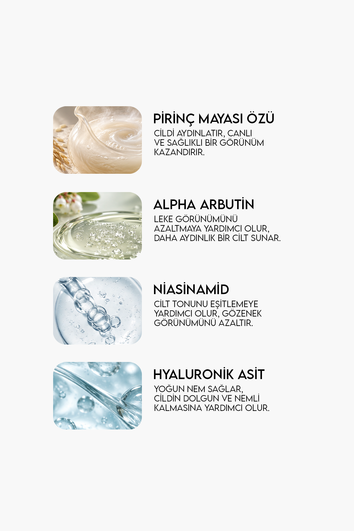 Pirinç Mayası 3'lü Cilt Bakım Seti – Tonik + Leke Karşıtı Serum + Yüz Temizleme Jeli