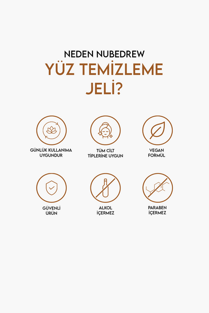 Pirinç Mayası Yüz Temizleme Jeli 200 ml Aydınlatıcı, Gözenek Sıkılaştırıcı, Nemlendirici