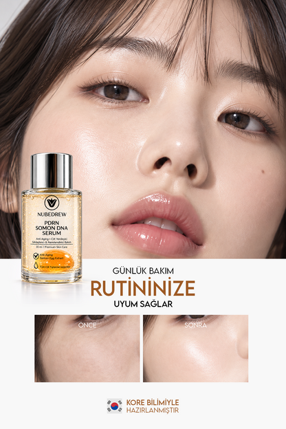 PDRN Somon DNA Serum 30 ml – Cilt Yenileyici, Sıkılaştırıcı & Lifting Etkili Anti Aging Serum