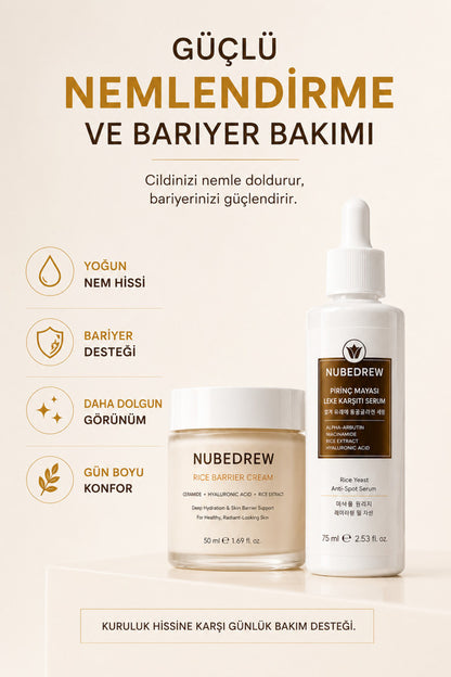 Glass Skin Ultimate 5'li Cam Cilt Bakım Seti Pirinç Mayası Serum Tonik Temizleme Jeli Nemlendirici SPF50+