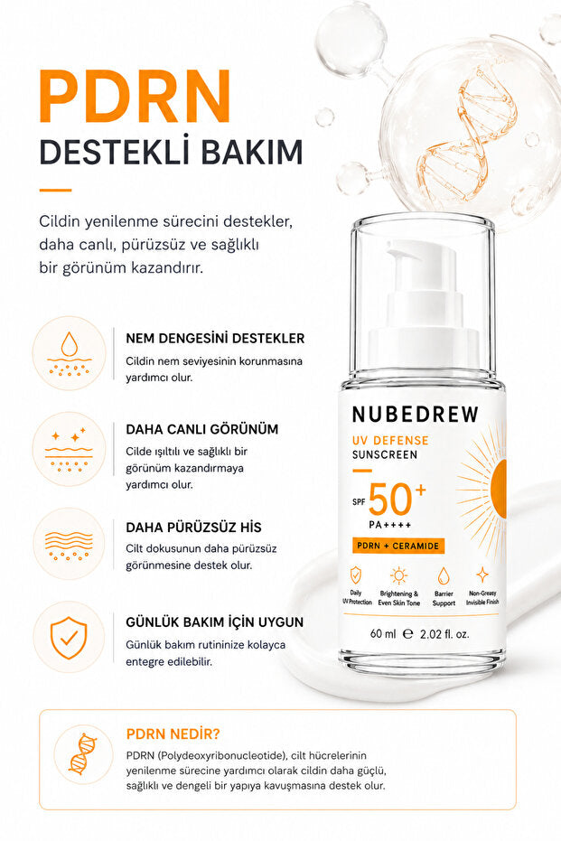 PDRN + Ceramide Premium Bakım Seti SPF50+ Güneş Kremi 60 ml & Rice Barrier Cream 50 ml