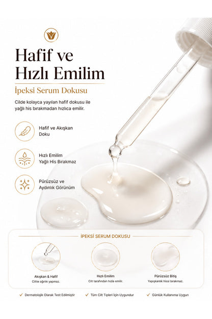 Pirinç Mayası Leke Karşıtı Bakım Serumu – Aydınlatıcı & Cilt Tonu Eşitleyici 75ml