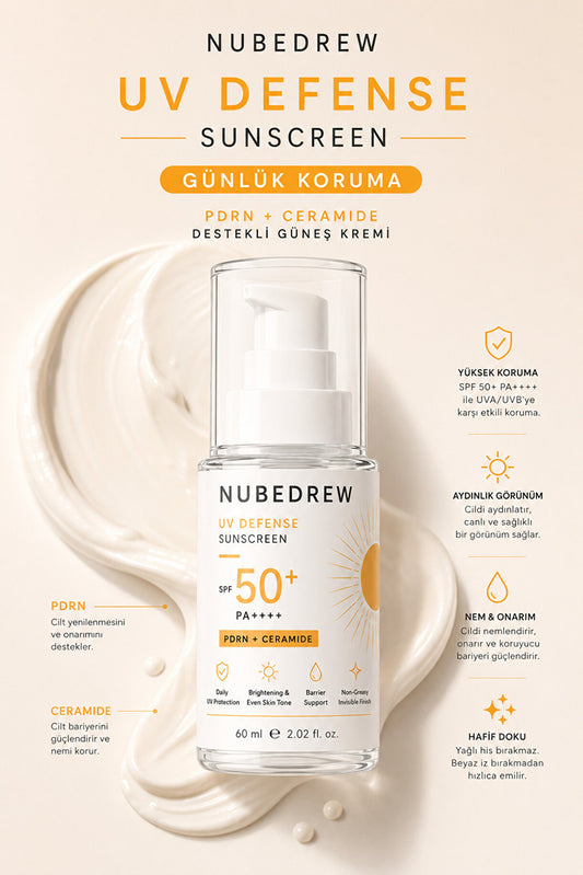 SPF50+ PA++++ Güneş Kremi 60 ML Yüz ve Vücut Kullanımına Uygun, Beyaz İz Bırakmayan Koruma
