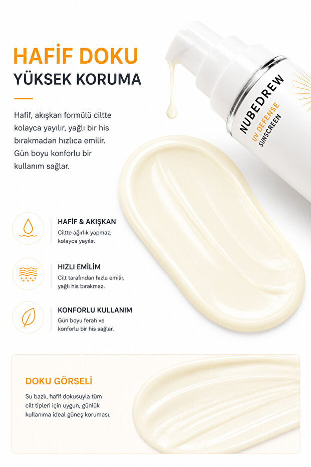 SPF50+ PA++++ Güneş Kremi 60 ML Yüz ve Vücut Kullanımına Uygun, Beyaz İz Bırakmayan Koruma